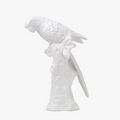 White Ceramic Parrot