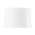 White Linen Lamp Shade