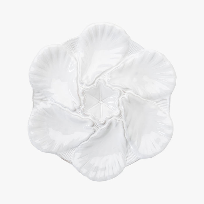 White Oyster Plate