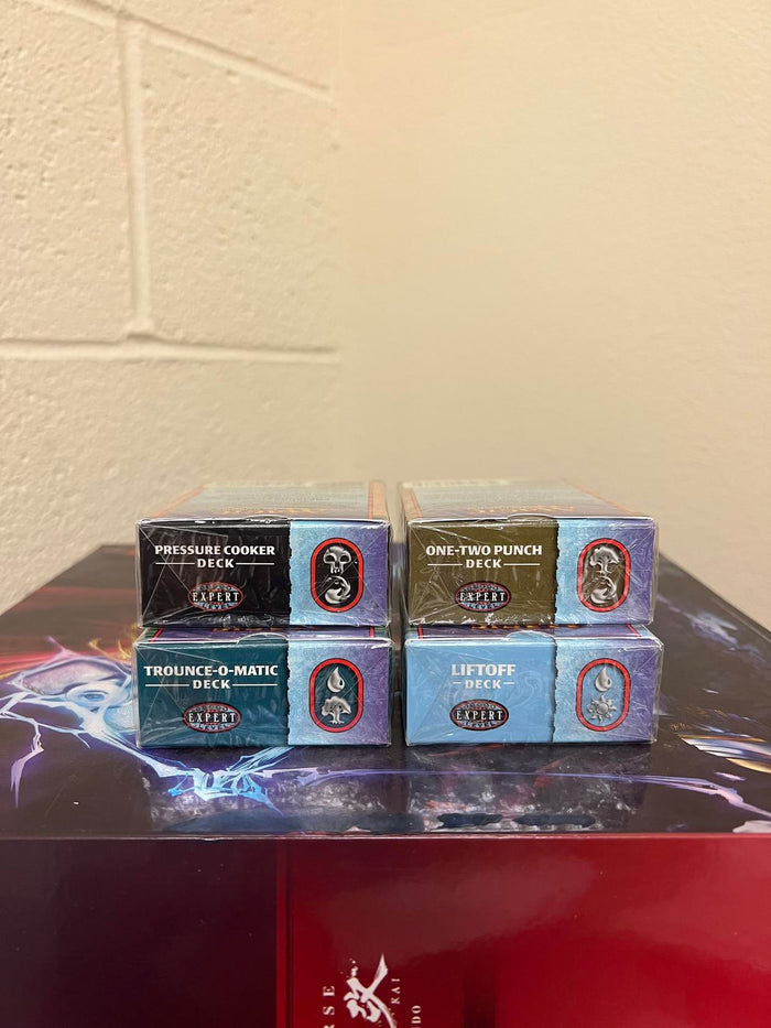 WOTC MtG ODYSSEY Set - Pressure Cooker, Liftoff, One-Two Punch, Trounce-O-Matic